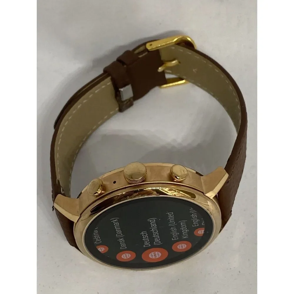 Fossil Gen 4 Authentic Digital Dial Smart Watch Custom Band FTW6018 LT283